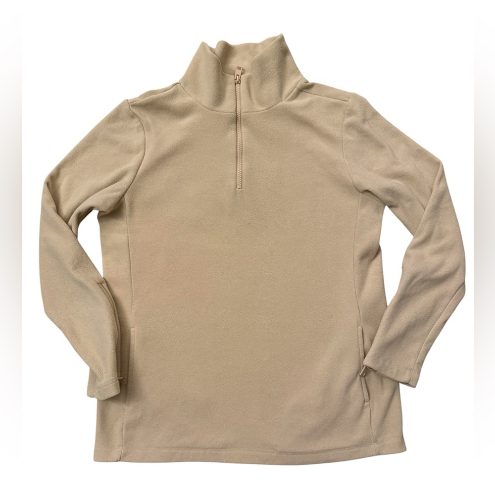 Dudley Stephens Quarter-Zip Fleece pullover. Size S